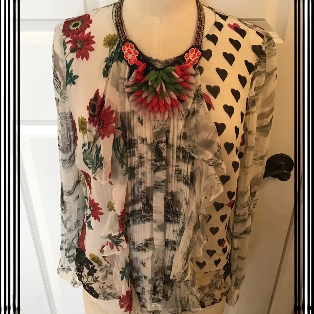 🎉HOST PICK🎉 Anthropologie blouse - Picture 1 of 4